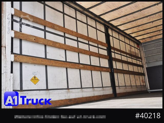 Wechselbrücke mit Pritsche & Plane WECON WPR 745, verzinkt, 2520  innen, Code XL