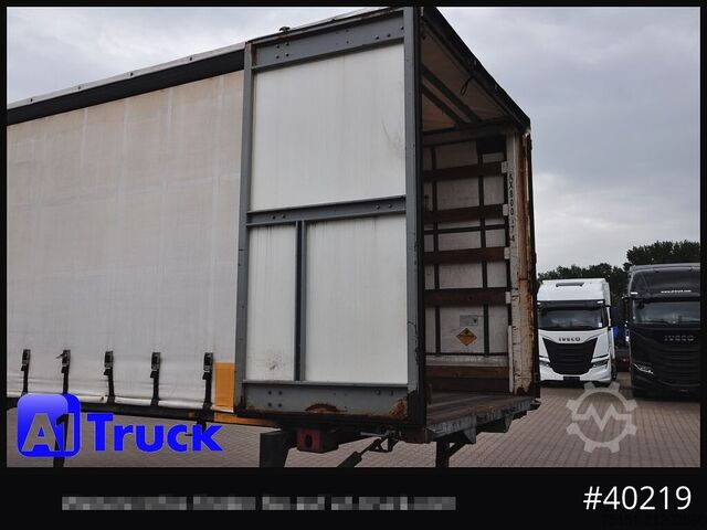 Wechselbrücke mit Pritsche & Plane WECON WPR 745, verzinkt, 2520  innen, Code XL