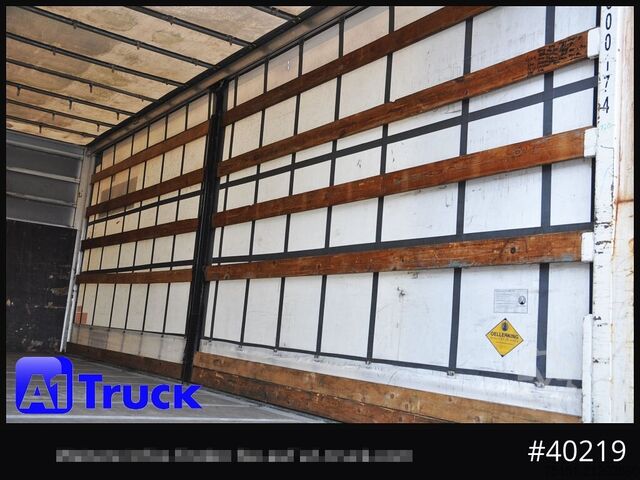 Wechselbrücke mit Pritsche & Plane WECON WPR 745, verzinkt, 2520  innen, Code XL