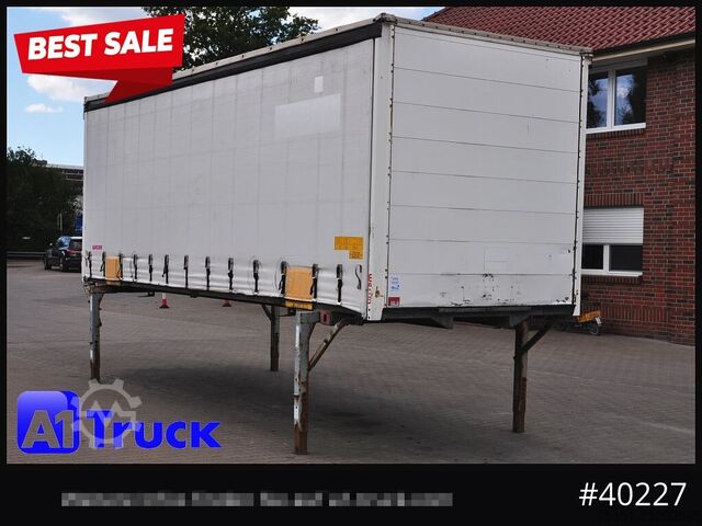 Wechselbrücke mit Pritsche & Plane WECON WPR 745, verzinkt, 2520  innen, Code XL