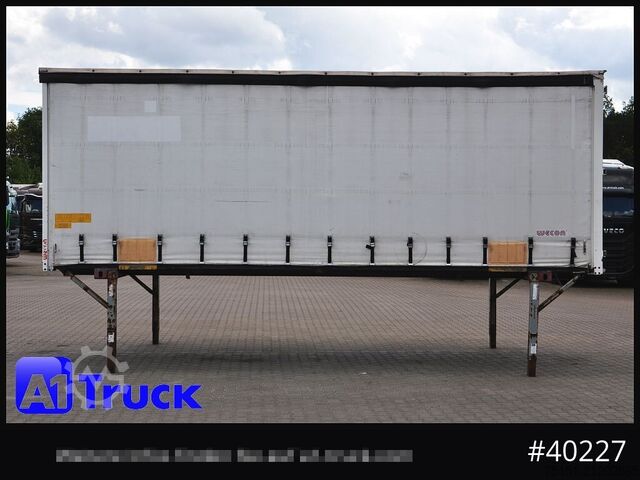 Wechselbrücke mit Pritsche & Plane WECON WPR 745, verzinkt, 2520  innen, Code XL