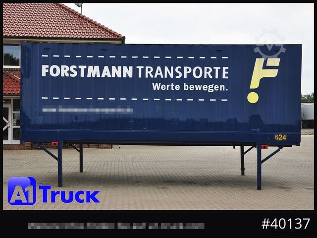 Wechselbrücke mit Kofferaufbau KRONE BDF 7,82 Container, 2700mm Innenhöhe, Portaltür