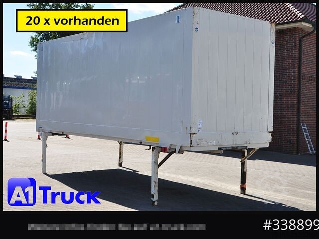 Wechselbrücke mit Kofferaufbau KRONE WB BDF 7,45 Koffer,  2750mm innen, 20 x vorhanden