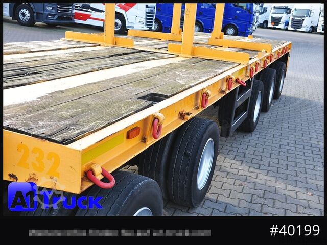 Tieflader Anhänger GOLDHOFER 5 achs  Ballast, Lenkachse, 50to., Schwerlast,