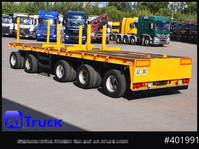 Anhänger mit offener Pritsche GOLDHOFER 5 achs  Ballast, Lenkachse, 50to., Schwerlast,