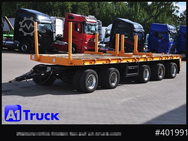 Anhänger mit offener Pritsche GOLDHOFER 5 achs  Ballast, Lenkachse, 50to., Schwerlast,
