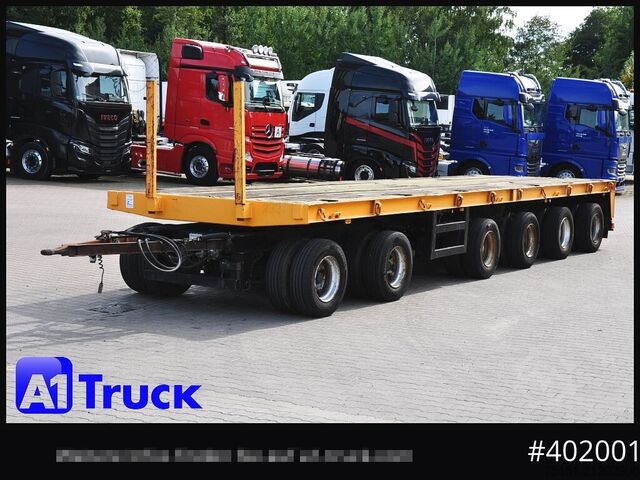 Anhänger mit offener Pritsche GOLDHOFER 6achs Plattform, Ballast, 60to., Schwerlast,