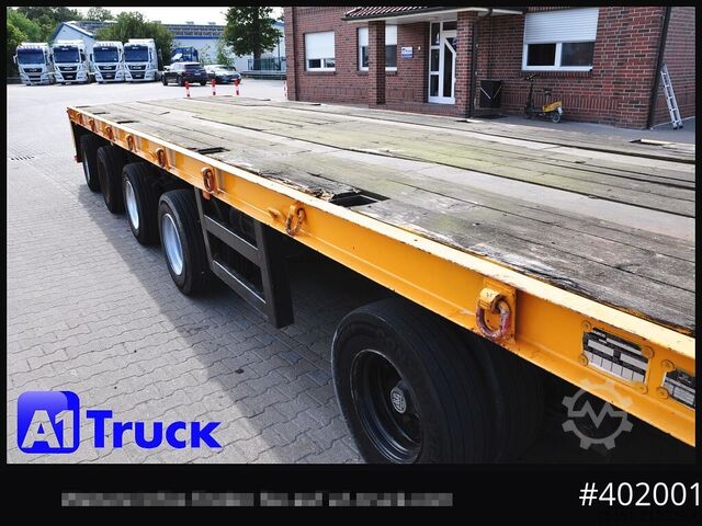 Anhänger mit offener Pritsche GOLDHOFER 6achs Plattform, Ballast, 60to., Schwerlast,