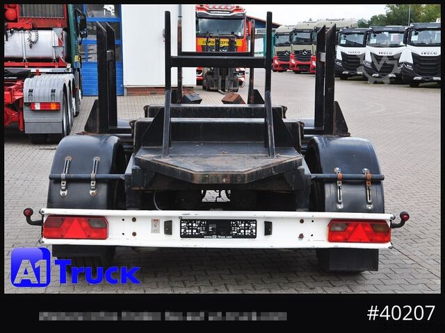 Anhänger mit offener Pritsche HUEFFERMANN HTA1800, Ballast, BPW Achsen, Luft