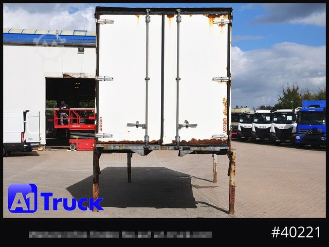 Wechselbrücke mit Pritsche & Plane WECON WPR 745, verzinkt, 2520  innen, Code XL