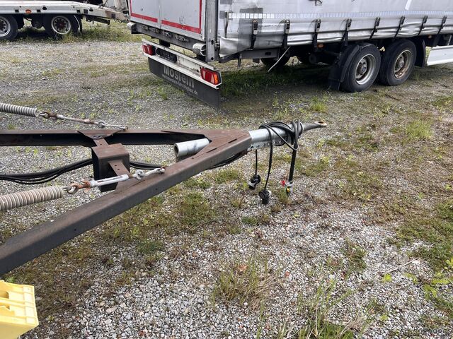 Open trailer with tarp Fliegl ZPS180  2 Achs Jumbo- Planen, Mega, durchladbar