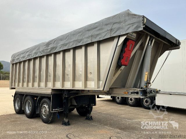 Kipper Auflieger Leci Trailer Semiremolque Volquete Aluminio cuadrada