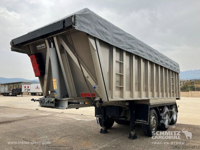 Kipper Auflieger Leci Trailer Semiremolque Volquete Aluminio cuadrada