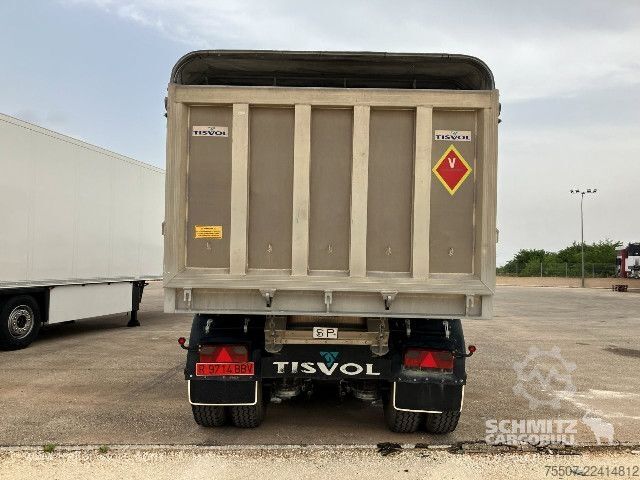 Kipper Auflieger Leci Trailer Semiremolque Volquete Aluminio cuadrada
