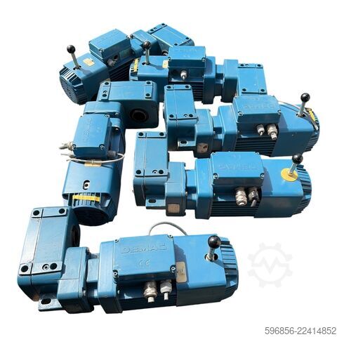 Mannesmann Demag gear motor AF06-L-M-0-145-1 ZBA90 A4 B020 1.1 kW 23 rpm i=60.1 400 V Motoreduktor Mannesmann Demag AF06-L-M-0-145-1 ZBA90 A4 B020 1,1 kW 23 obr./min i=60,1 400 V Motoreduktor Mannesmann Demag AF06-L-M-0-145-1 ZBA90 A4 B020 1,1 kW 23 obr./min i=60,1 400 V