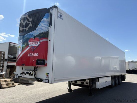 Low loader semitrailer KRONE SD KüHLER, CARRIER VECTOR HE 19 AUSTRIA EDITION, FLEISCHKüHLER
