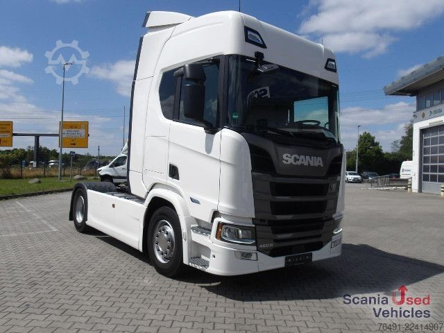 Standard tractor unit Scania R 460 A4x2NA / Navi / ACC / Standklima