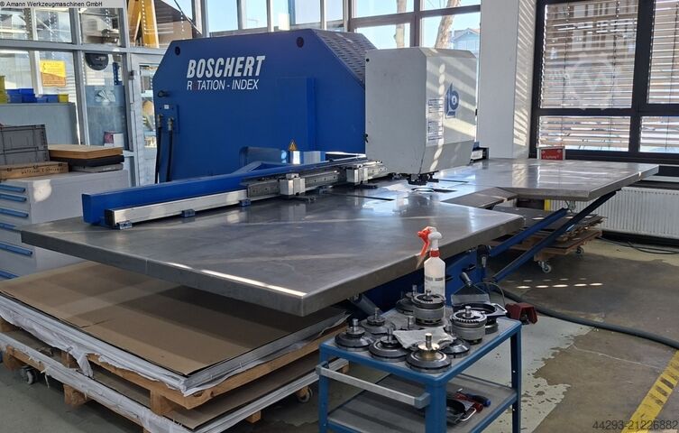 Stanz- und Nibbelmaschine BOSCHERT EL 1000 Rota-Index