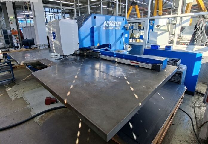Stanz- und Nibbelmaschine BOSCHERT EL 1000 Rota-Index