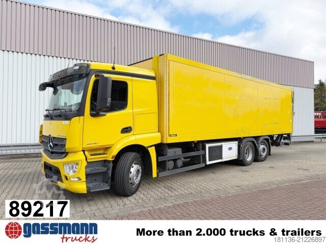 Kühlkoffer-LKW Mercedes-Benz Actros 2540 L 6x2, Lenk-/Liftachse, Kühlkoffer,