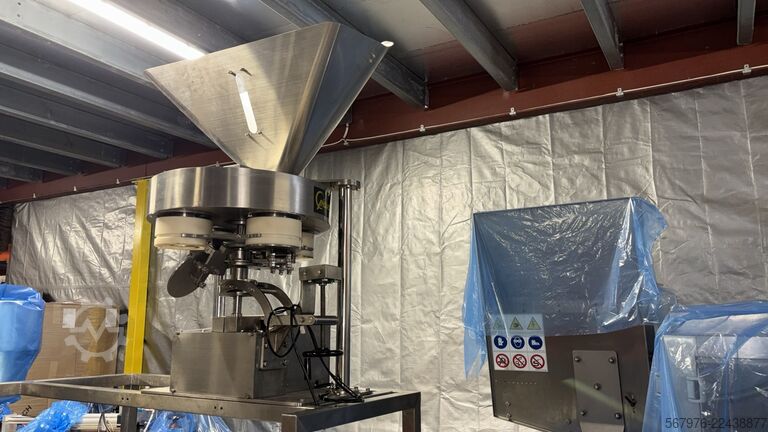 Rotierender Volumendosierer 2022 Qinyao/Top Y Machinery Volumetric Filler with Pouch Filling/Sealing