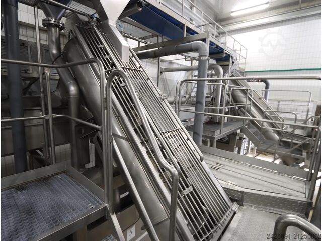 Kartoffelschälanlage Kiremko, Agrico 