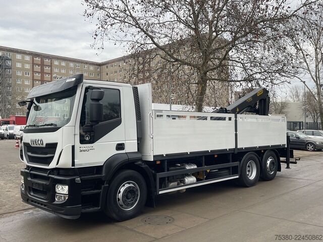 Truck mounted crane iveco Stralis AD 260S36Y Palfinger PK 18001 L AC*