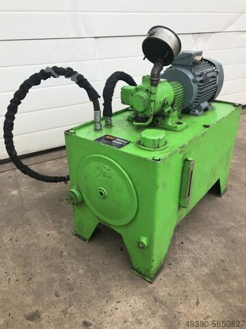 Hydraulic power unit with hydraulic pump; Hydraulic power unit with vane pump, hydro power unit RACINE / VICKERS PVQ-PSS=-06CR-J11