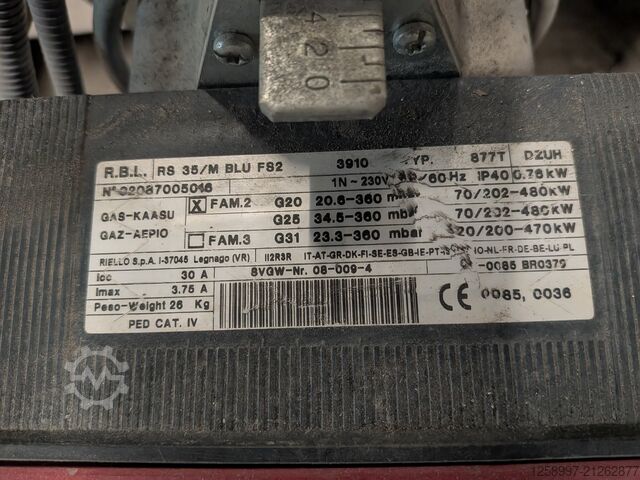 Dampfkessel / Schnelldampferzeuger Magnabosco GVR500