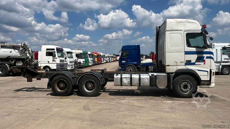 Chassis cab Volvo FH 16 660 (BIG HUB / GRAND PONT / EJE GRANDE / ...