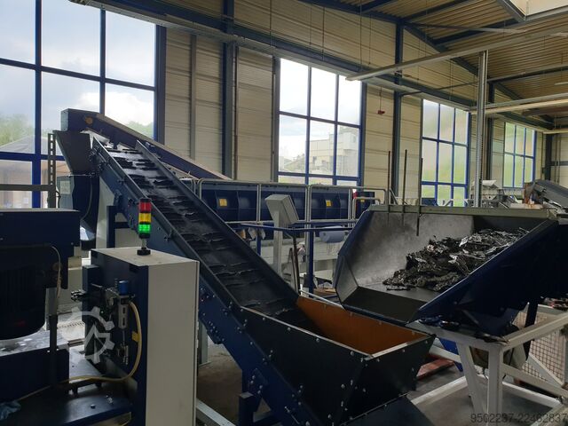 Continuous vibratory finishing machine Walter Trowal AV 515x65