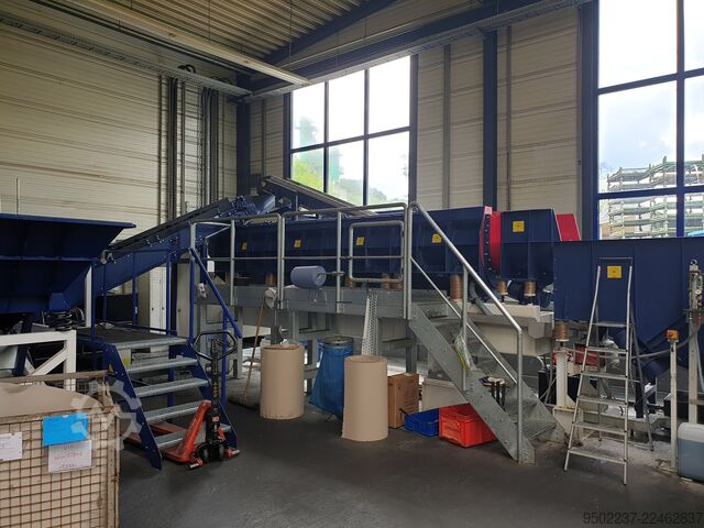 Continuous vibratory finishing machine Walter Trowal AV 515x65