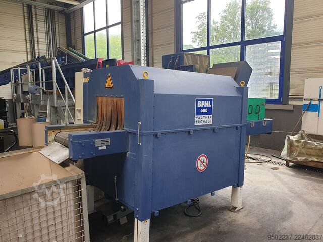 Continuous vibratory finishing machine Walter Trowal AV 515x65