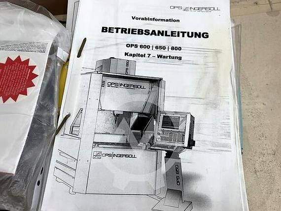 CNC machining center OPS INGERSOLL OPS 650