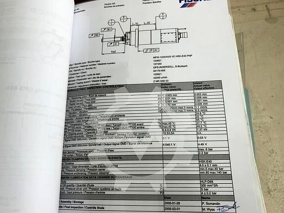 CNC machining center OPS INGERSOLL OPS 650
