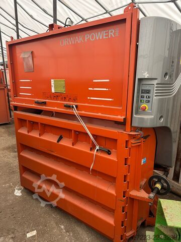 Vertical balers from Orwak Orwak 3810/3820 power