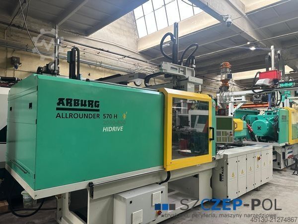Spritzgießmaschine Arburg 570H 2000-800 e²