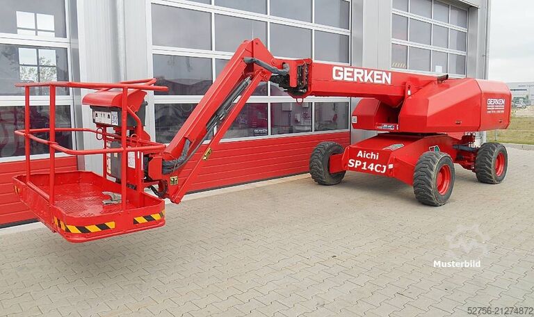Telescopic boom lift Aichi SP14CJ