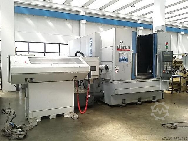 Bearbeitungszentren - Vertikal - Dreh und Fräsz... Chiron MILL 800 5 axis milling turning - ms