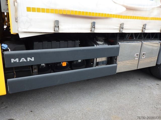LKW mit Pritsche & Plane MAN TGX 26.460 LL XXL/Ret/Pritsche/Heitling/Kompress