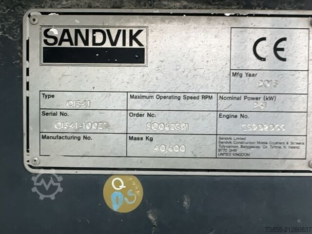 Crusher Sandvik QI341