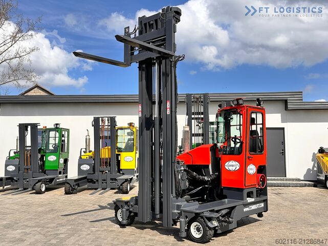4-way forklift truck Combilift C4000 / GAS / TRIPLEX / 9300MM /LIKE NEW