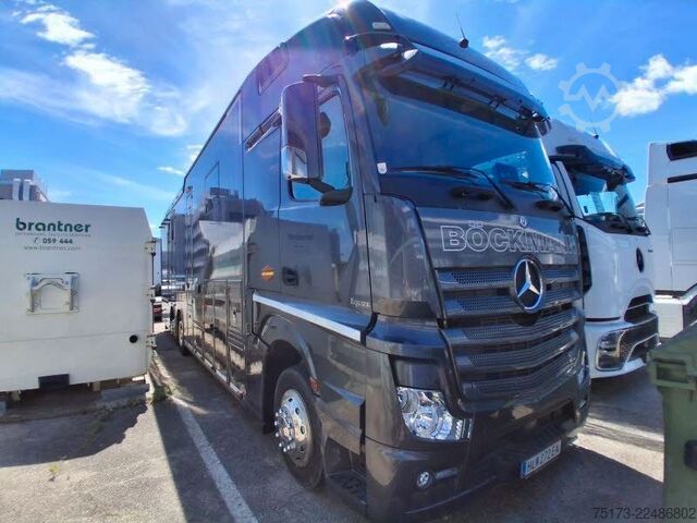 Cattle truck MERCEDES-BENZ Actros 25L Böckmann Horses Big Equipe L3.56.26