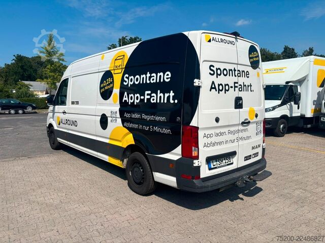 High top van MAN TGE Kasten lang/hoch / AHK / KAM