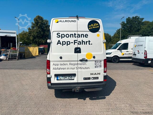 High top van MAN TGE Kasten lang/hoch / AHK / KAM