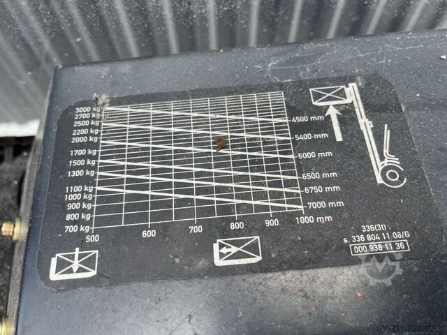 Electric 4-wheel forklift Linde E30-03