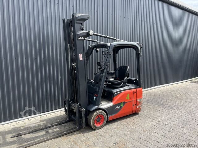 Electric 3-wheel forklift Linde E16-02