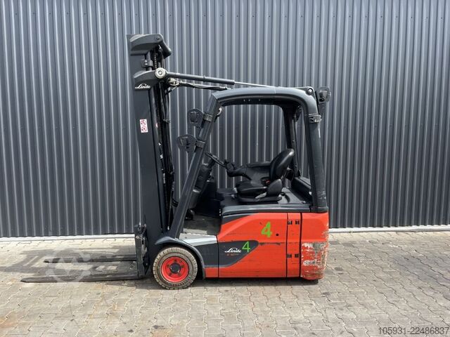 Electric 3-wheel forklift Linde E16-02