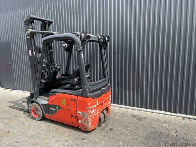 Electric 3-wheel forklift Linde E16-02