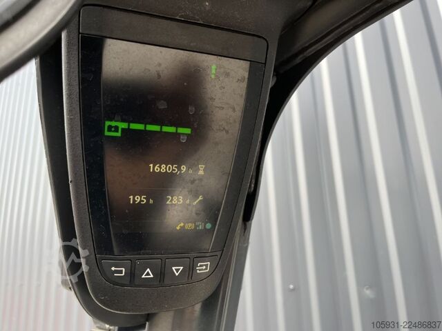 Electric 3-wheel forklift Linde E16-02